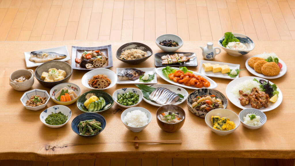 和食のお惣菜が集合した写真